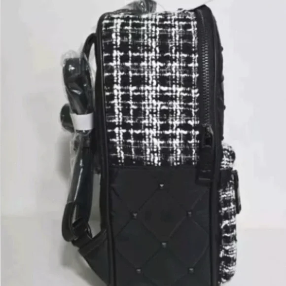 Badgley Mischka Diamond Quilted Nylon
NWT Backpack with Studs. NWT! - Picture 7 of 8